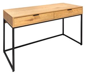 Designový psací stůl Valmai 120 cm imitace dub
