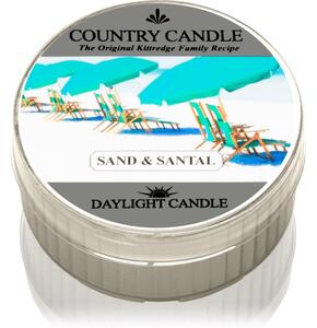 Country Candle Sand & Santal čajová svíčka 42 g