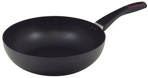 Indukční wok pánev Renberg Tasty / Ø 28 cm / Soft Touch / černá