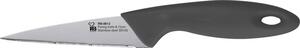 Bergner 4-dílná sada nožů, 1x nůžky v dřevěném bloku / 6ks / ergonomická rukojeť / nerezová ocel