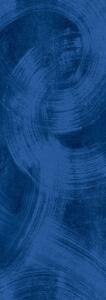 Modrá vliesová fototapeta na zeď, štuk, stěrka, DG4CHA1044-260, Wall Designs IV, Khroma by Masureel