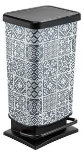 Paso Odpadkový koš 40 l, ornament ROTHO 1754111015