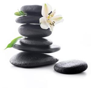 Tapeta Zen kameny s lilií
