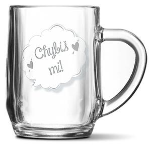 Sablio Půllitr Chybíš mi: 0,5
