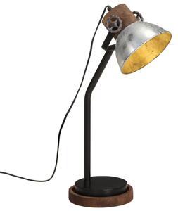 Stolní lampa 25 W vintage stříbrná 18 x 18 x 60 cm E27