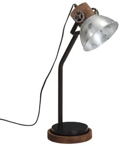 Stolní lampa 25 W vintage stříbrná 18 x 18 x 60 cm E27