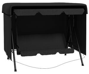 Ochranný obal na houpačku Outsunny, voděodolné plátno 2,15L x 1,55W x 1,5H m PE Černý | Aosom