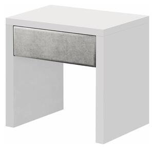Materasso Noční stolek WHITE - (š/v/hl): 50x50x40 cm