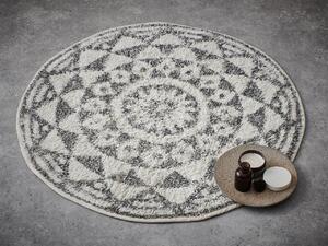 Koupelnová předložka Round Black 120cm