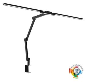 FK technics LED Stmívatelná dotyková stolní lampa LED/24W/230V 3000-6500K CRI 92 černá FK0244