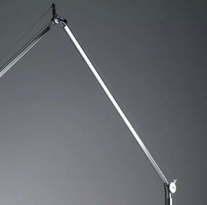 Artemide 0779010A + 0780030A + 0564010A Tolomeo Mega Terra 42, designová stojací lampa s vypínačem pro 1x150W E27, pergamenové stínítko, max 334cm