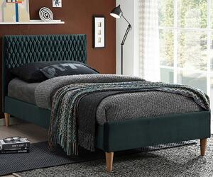 AMI nábytek Čalouněná postel Azarro Velvet 90x200cm Barvy
