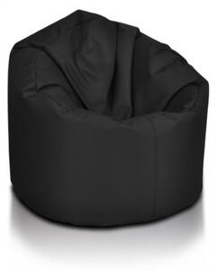 Sedací vak hruška Star polyester TiaHome - černá