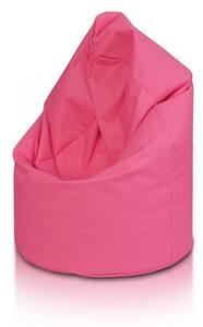 Sedací vak hruška Sako XL polyester TiaHome - Červená