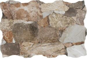 Obklad Geotiles Artesa hnědá 34x50 cm reliéfní ARTESAMIX