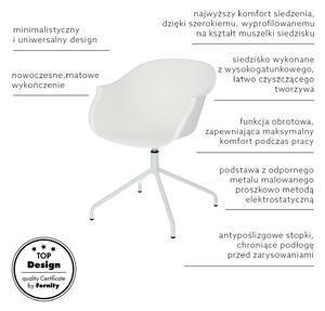Židle Roundy White