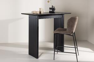 Barový stůl Vail, černá, 120x60x105