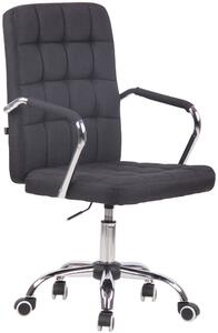 Kancelářská židle Ikast - látkový potah | černá