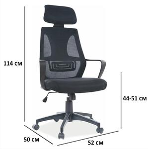 Kancelářská židle Q-935 černá