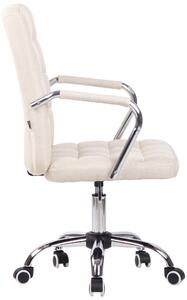 Kancelářská židle Ikast - látkový potah | krémová