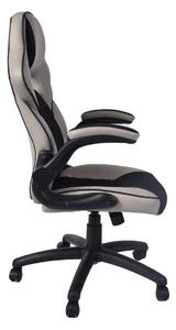 Kancelářská židle Q-372 černá/béžová