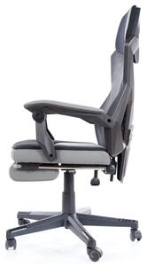 Kancelářská židle Q-939 černá/šedá