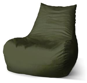 Sedací vak Bean olivově zelená, zelená