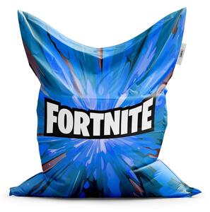 Sedací vak Classic Fortnite modrá - dětský, modrá