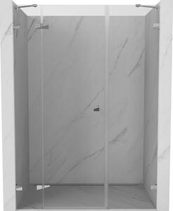 Mexen Lunar sprchové dveře výklopné levé 120 cm, transparentní, chrom - 834S-120-050-01-00-L