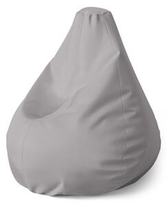 Sedací vak Pear šedá - dětský, šedá