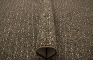 Metrážový koberec Zembla 93 hnědý / béžový