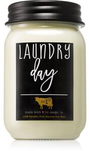 Milkhouse Candle Co. Farmhouse Laundry Day vonná svíčka Mason Jar 368 g