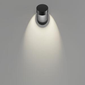 Lodes 15540 2027 Pin-Up, nástěnné svítidlo pro nepřímé osvětlení, 8W LED 2700K stmívatelné, matná černá, výška 15,5cm