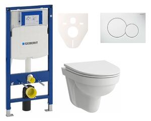 Cenově zvýhodněný závěsný WC set Geberit do lehkých stěn / předstěnová montáž+ WC Laufen Laufen Pro Nordic SIKOGES3H1