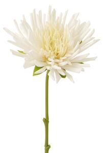 Umělá květina J-line chryzantéma 40cm, bílá