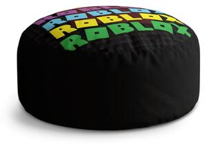 Taburet Circle Roblox barevný text, barevná