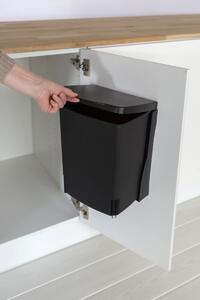 Vestavný koš Brabantia - 10l, černý 395246