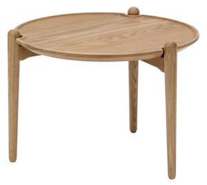 Třínohý stolek Aria Provedení Aria:: světlý dub, Velikost Aria: low