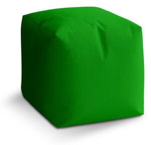 Taburet Cube irská zelená, zelená