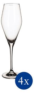 Villeroy & Boch La Divina sklenice na šampaňské, 0,26 l, 4 kusy 11-3667-8131