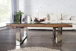 Noble Home Konferenční stolek Darruto, 110 cm, recyklovaný teak