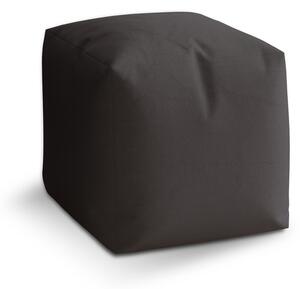 Taburet Cube charcoal, antracit
