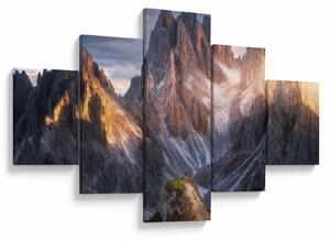 Obraz - Horské panorama (125x70 cm)