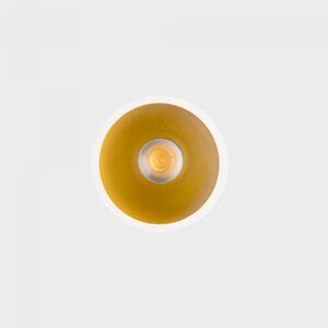 KOHL LIGHTING KOHL-Lighting NOON zapuštěné svítidlo s rámečkem pr. 70 mm bílá-zlatá 38° 5 W CRI 80 4000K Non-Dimm