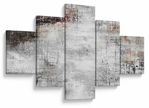 Obraz - Abstraktní texturované plátno (125x70 cm)