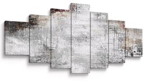 Obraz - Abstraktní texturované plátno (210x100 cm)
