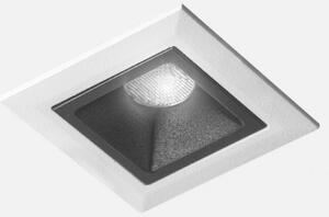 KOHL LIGHTING KOHL-Lighting NSES zapuštěné svítidlo s rámečkem 45x45 mm bílá-černá 2 W CRI 90 2700K Non-Dimm