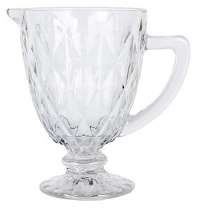 Skleněný broušený dekorační džbán Normandy – 1000 ml