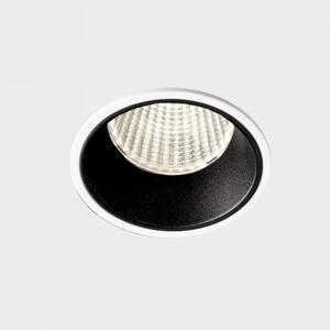 KOHL LIGHTING KOHL-Lighting VERSUS zapuštěné svítidlo s rámečkem pr. 80 mm bílá-černá 38° 15 W CRI 80 3000K Non-Dimm