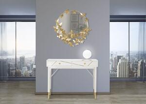 Zlaté nástěnné zrcadlo Mauro Ferretti Rebas 74 cm
